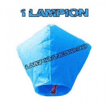 1 Lampion Zburator Albastru