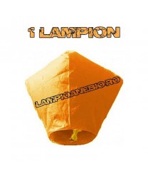 1 Lampion Zburator Portocaliu